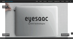 Desktop Screenshot of eyesaac.com